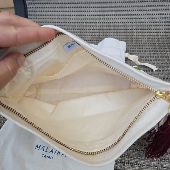 Malaika Cairo Camel Toiletry Make Up Bag - Picture 5 of 6